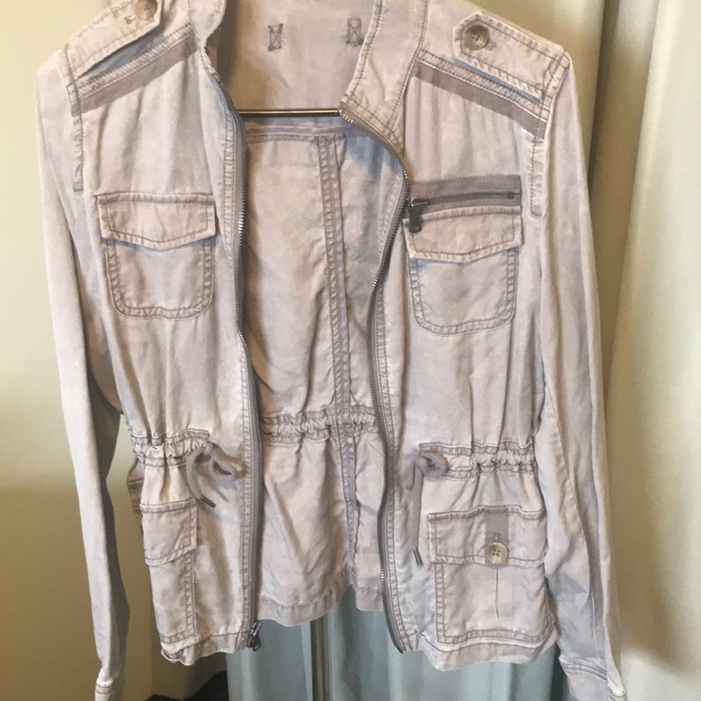 Beige Jacket from Express